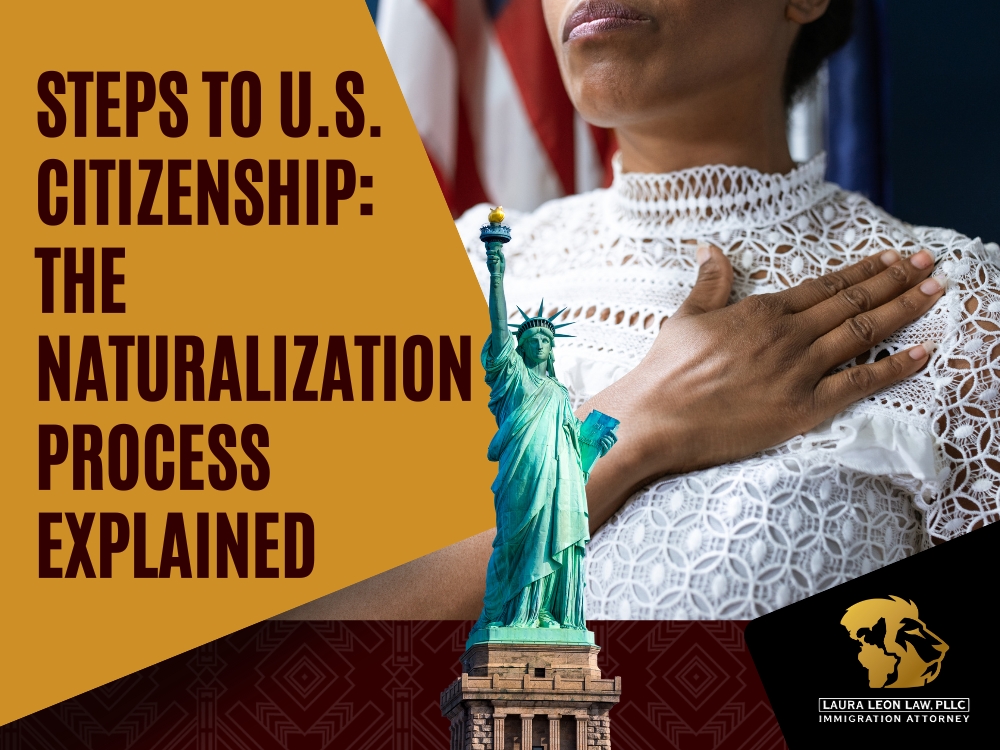 Naturalization Steps to U.S. Citizenship - Laura Leon Law