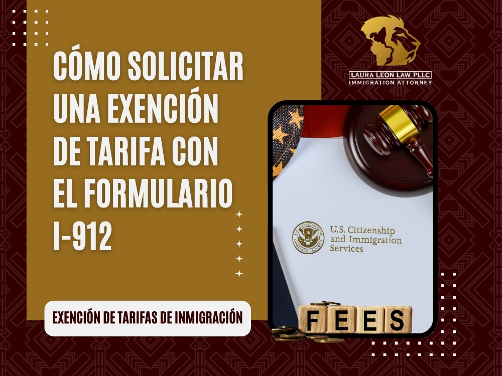Perdón - Cómo solicitar una exención de tarifa - Laura Leon Law