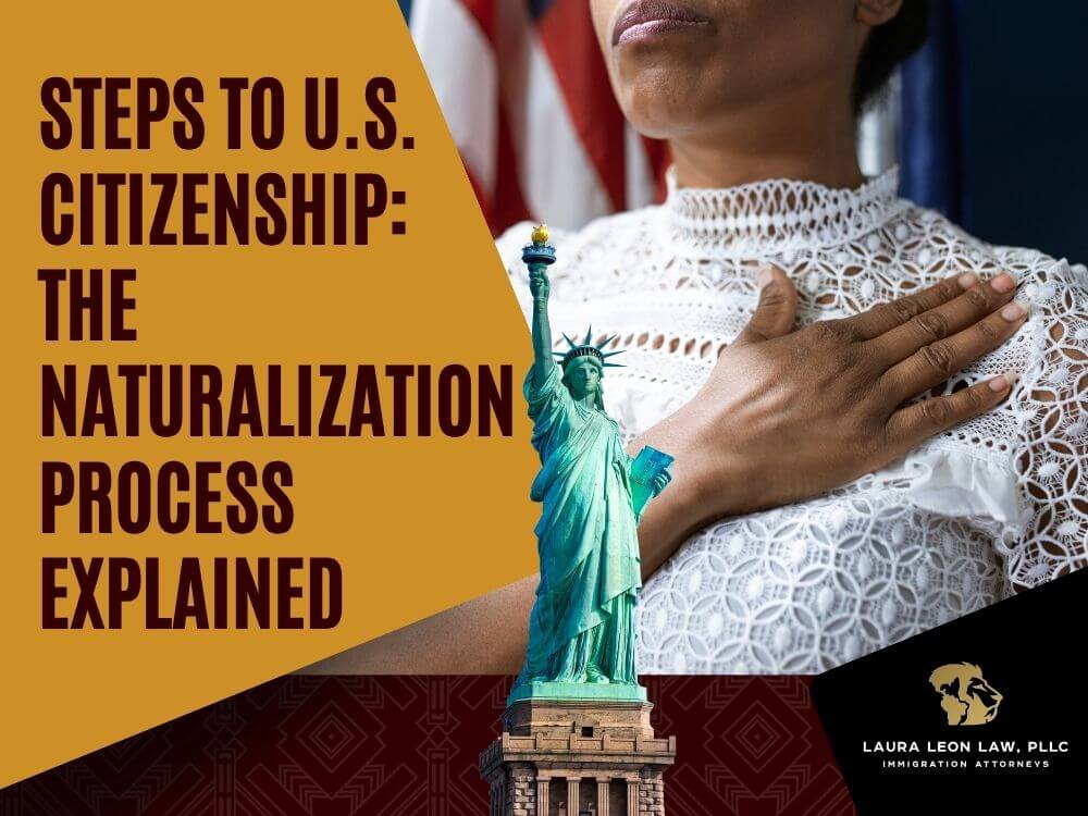 Naturalization Steps to U.S. Citizenship 02 - Laura Leon Law